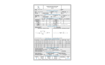 Welding Procedure Specification